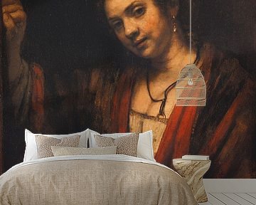 Portret van Hendrickje Stoffels, Rembrandt van Rijn