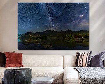 Melkweg over het Kochelmeer van Dennis Eckert