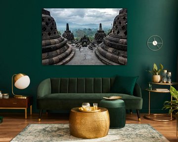Borobudur Indonésie sur Frank  Derks