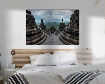 Borobudur Indonesien von Frank  Derks