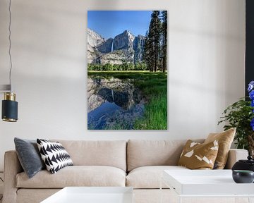 Yosemite Falls Mirror by Thomas Klinder