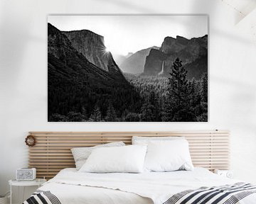 Zonsopgang in Yosemite Valley van Thomas Klinder