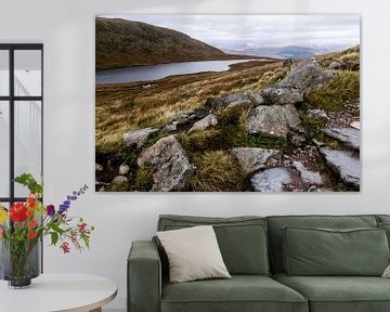Landschapsfoto van Loch Meall an t-Suidhe bij Ben Nevis, Schotland van Paul van Putten