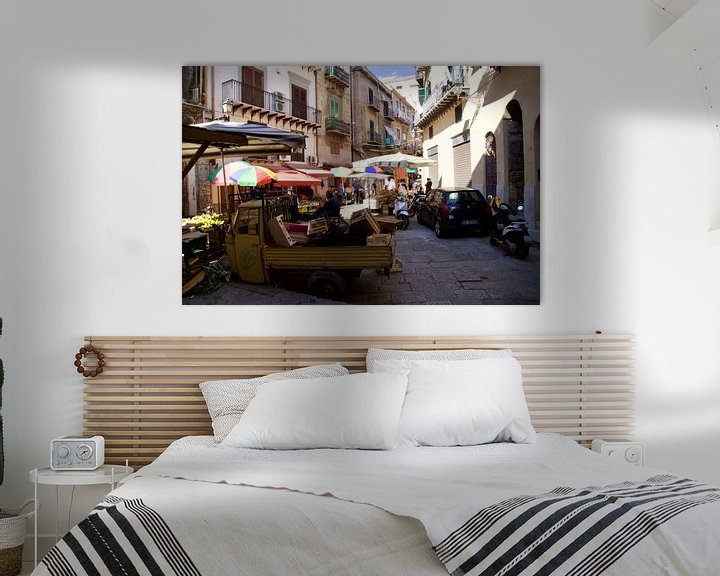 Beispiel: Mercato del Capo, Via Porta Carini, Palermo von Sven Zoeteman