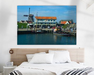 The Oudeschild harbour von Remco Bruynseels