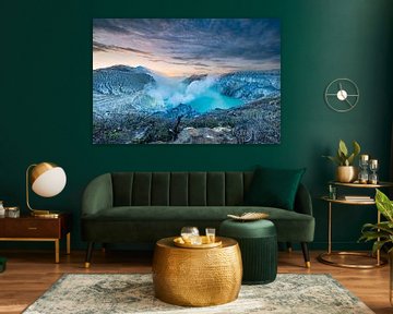 Kawa Ijen Vulkaan op Java by Lex van Doorn