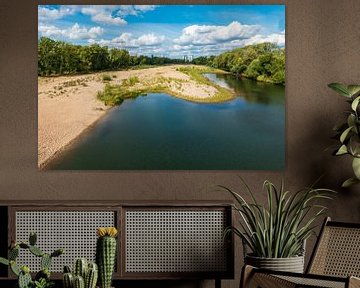 View over the river Elbe near Magdeburg, Germany by Rico Ködder