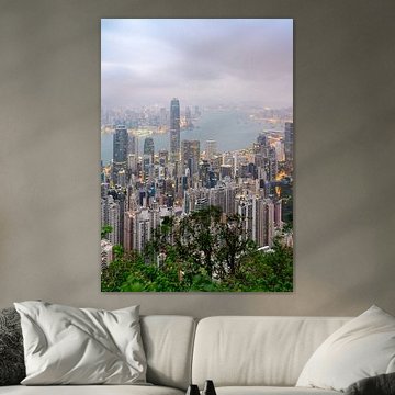 Hongkongs Blick vom Victoria Peak von Lorena Cirstea