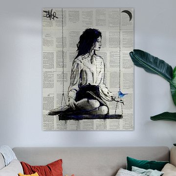 BLAUWE SWING van LOUI JOVER