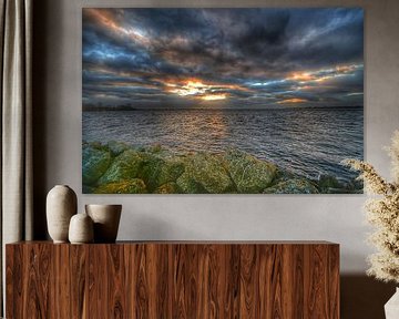 Zonsondergang Westeinderplassen Aalsmeer