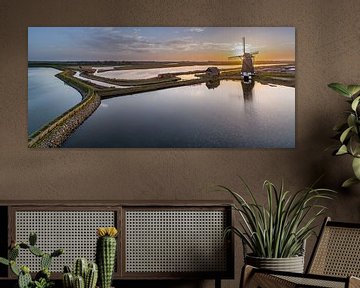 Moulin à vent Het Noorden Texel sur Texel360Fotografie Richard Heerschap