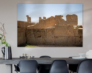 Afbeeldingen op stenen in Persepolis, Iran van Marcel Alsemgeest