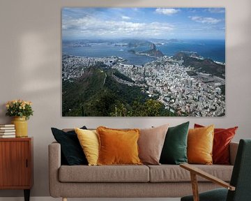 Vue de Rio de Janeiro sur Kees van Dun