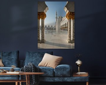 Sheikh Zayed grand mosque by Luc Buthker
