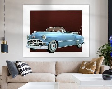 Classic car –  Oldtimer Pontiac Chieftain Convertible by Jan Keteleer