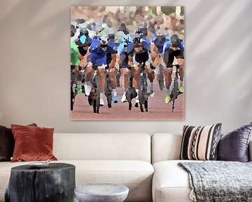 peloton  wielrenners