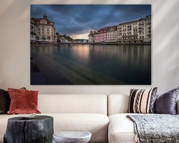 Lucerne: Old Town by Severin Pomsel