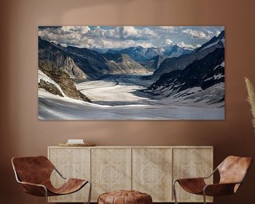 Aletsch Glacier / Jungfraujoch by Severin Pomsel
