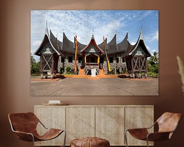 Minangkabau huis van Kees van Dun
