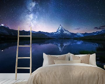 Matterhorn by night by Severin Pomsel
