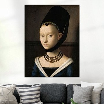 Portrait d'une jeune femme, Pierre-Christ - vers 1470