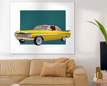 Voiture classique –  Oldtimer Chevrolet Impala 1959 hard top