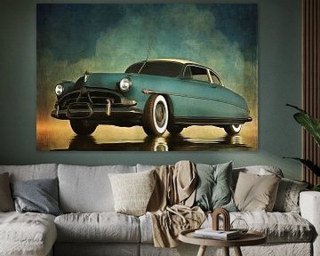 Klassieke auto –Hudson Hornet oldtimer van Jan Keteleer