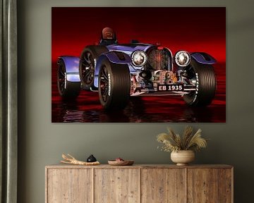 Classic car –  Oldtimer Bugatti Type 33 by Jan Keteleer