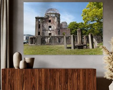 La ruine d'Hiroshima sur Kees van Dun