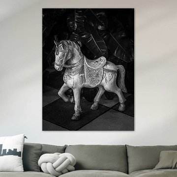 Brocante houten paard