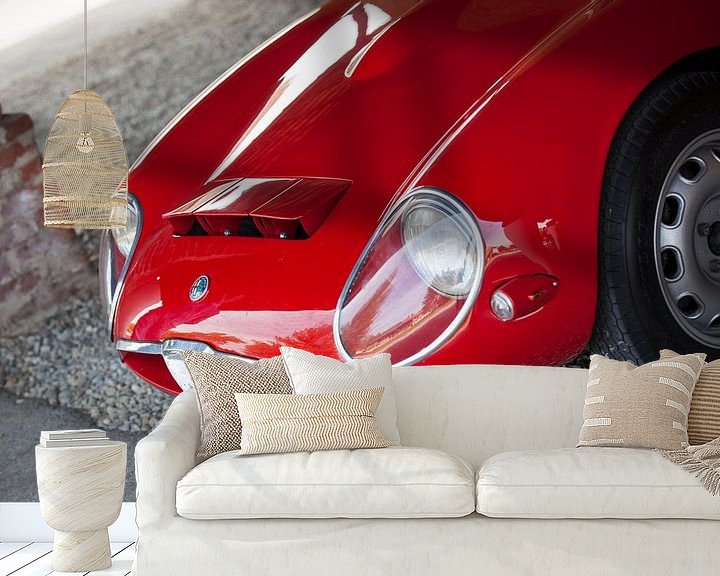 Sfeerimpressie behang: Alfa Romeo Quadrafiglio - Klassieke auto's van Martijn Bravenboer