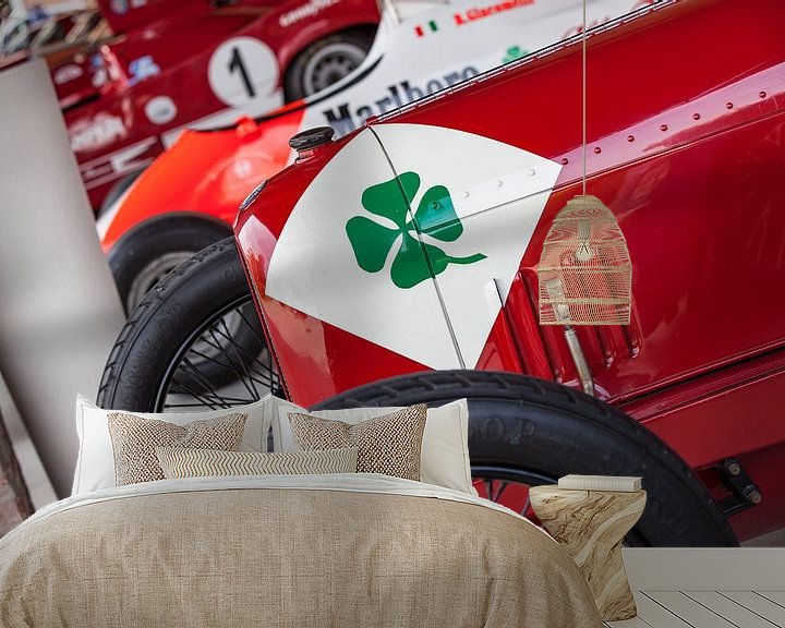 Sfeerimpressie behang: Alfa Romeo Quadrafiglio - Klassieke auto's van Martijn Bravenboer