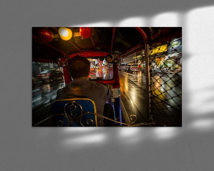 Sfeerimpressie: Bangkok door met de tuktuk van Martijn Bravenboer