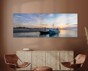 Wadden ferry The Friendship Pier of Sil Texel by Texel360Fotografie Richard Heerschap