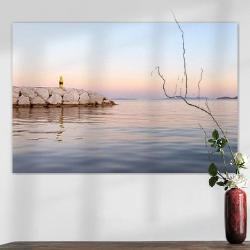 Lighthouse in sunset