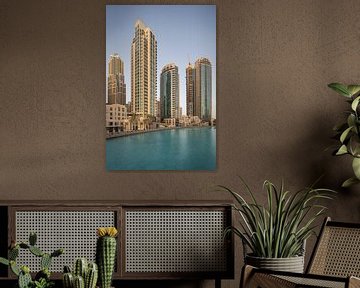 Downtown Dubai von Luc Buthker