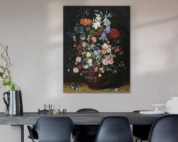 Blumen in einer Vase, Jan Bruegel der Ältere