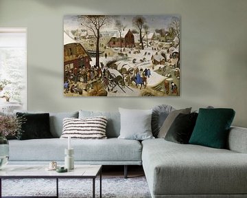 Die Volkszählung zu Bethlehem, Pieter Brueghel der Jüngere