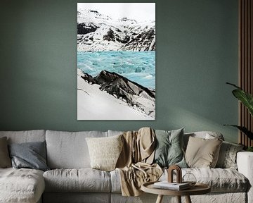 Svinafellsjokull, de mooiste gletsjertong van IJsland van Gerry van Roosmalen