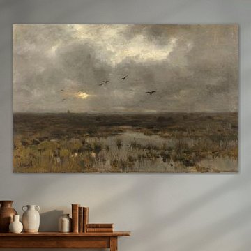 Het moeras, Anton Mauve