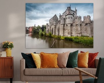 The Castle of the Counts in Ghent by Marcel Derweduwen