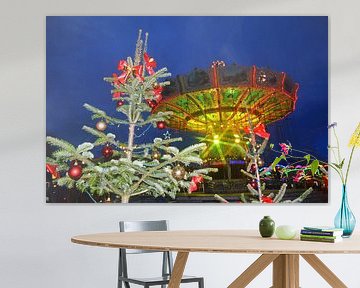 Kettenkarussell und Tannenbaum