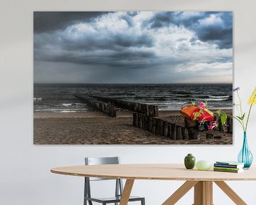 Enjoy on the beach of Zeeland by Tonny Eenkhoorn- Klijnstra