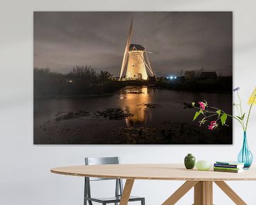 Kinderdijk in holland