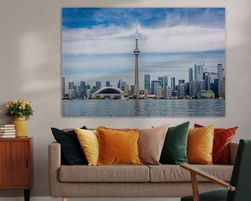 Skyline van Toronto van Stephan Neven