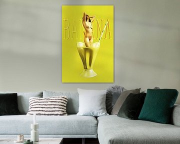 Pop Art – Banana von Jan Keteleer
