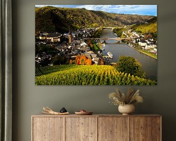 De stad Cochem aan de Moezel by Ineke Huizing