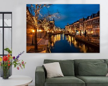 Blue Hour Leiden van Eric van den Bandt