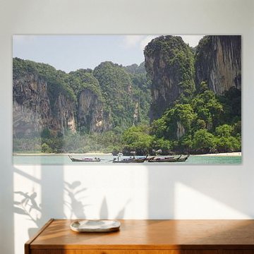 View from Railay beach, Thailand