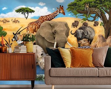 Tiere in Afrika von Marion Krätschmer